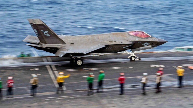 F-35C Paslanması/USS Carl Vinson