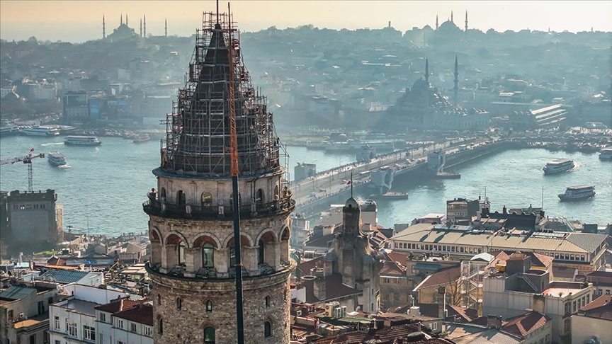 Galata Kulesi bir ay ziyarete kapalı olacak