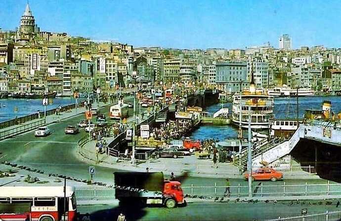 Eminönü İstanbul 1970ler