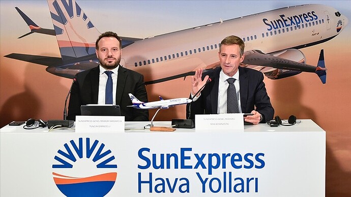 SunExpress 2024'te 15 milyon yolcu hedefliyor